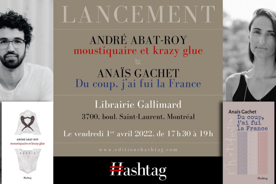 Annonce des deux nouvelles parutions