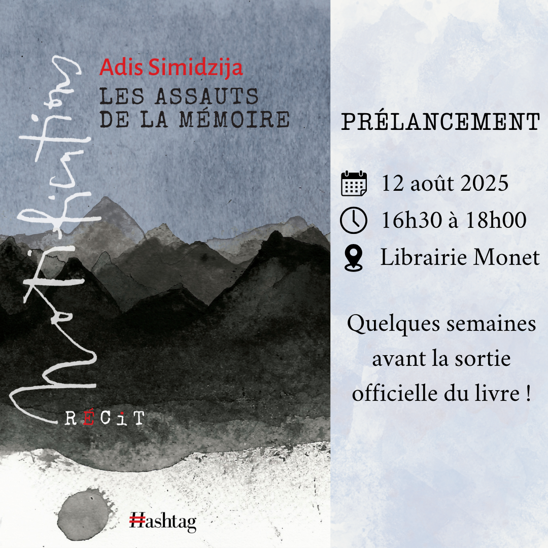 Affiche du lancement de Les assauts de la mémoire